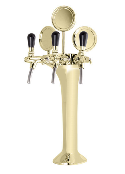 Hjemmebar 3P - komplet forgyldt