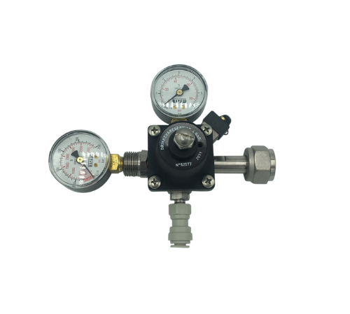 CO₂ regulator 4 bar m/ur og 5/16" DM fit