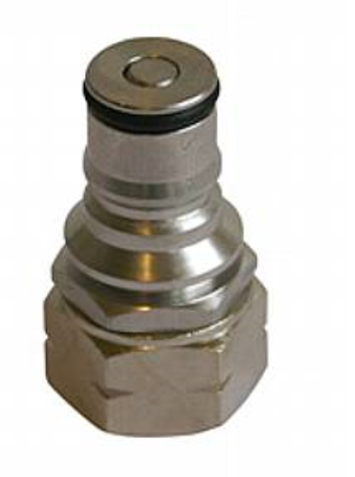 Adapter Cornelius CO2, ½" omløber