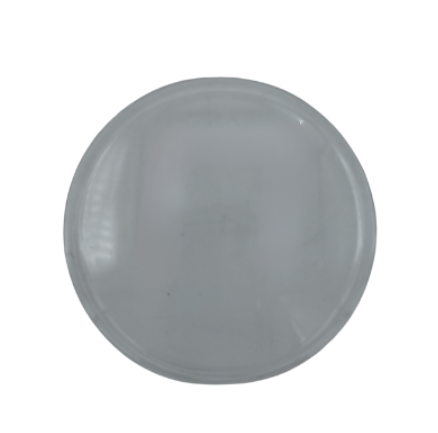 Monogram, rund, transparent