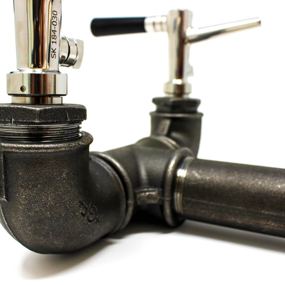 Tappetårn "Custom Pipe" 1-6 haner