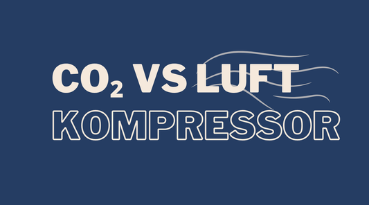 Kulsyre (CO₂) eller luftkompressor?