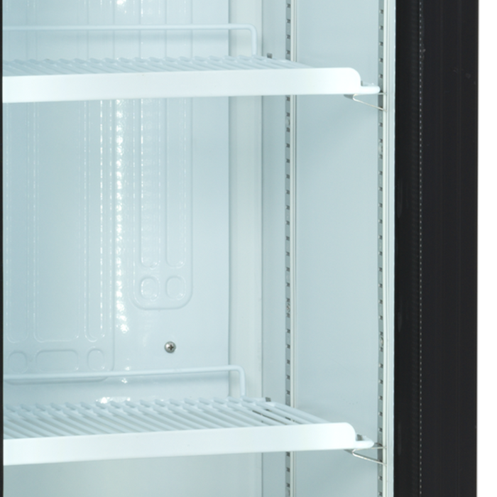 Display køleskab - smalt hvid