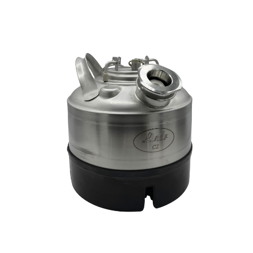 Rensedunk stål 5 liter KeyKeg Lindr