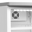 Display køleskab - buet glasdør, vendbar